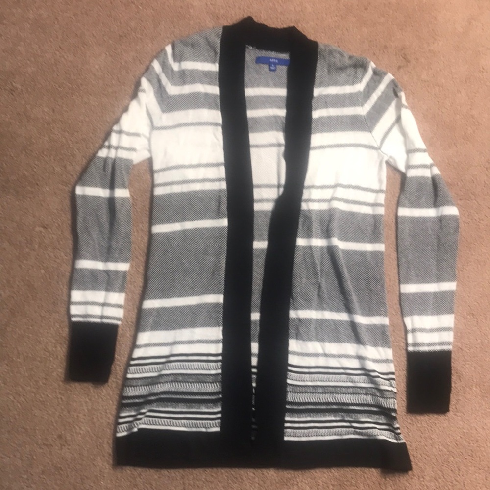 Striped cardigan